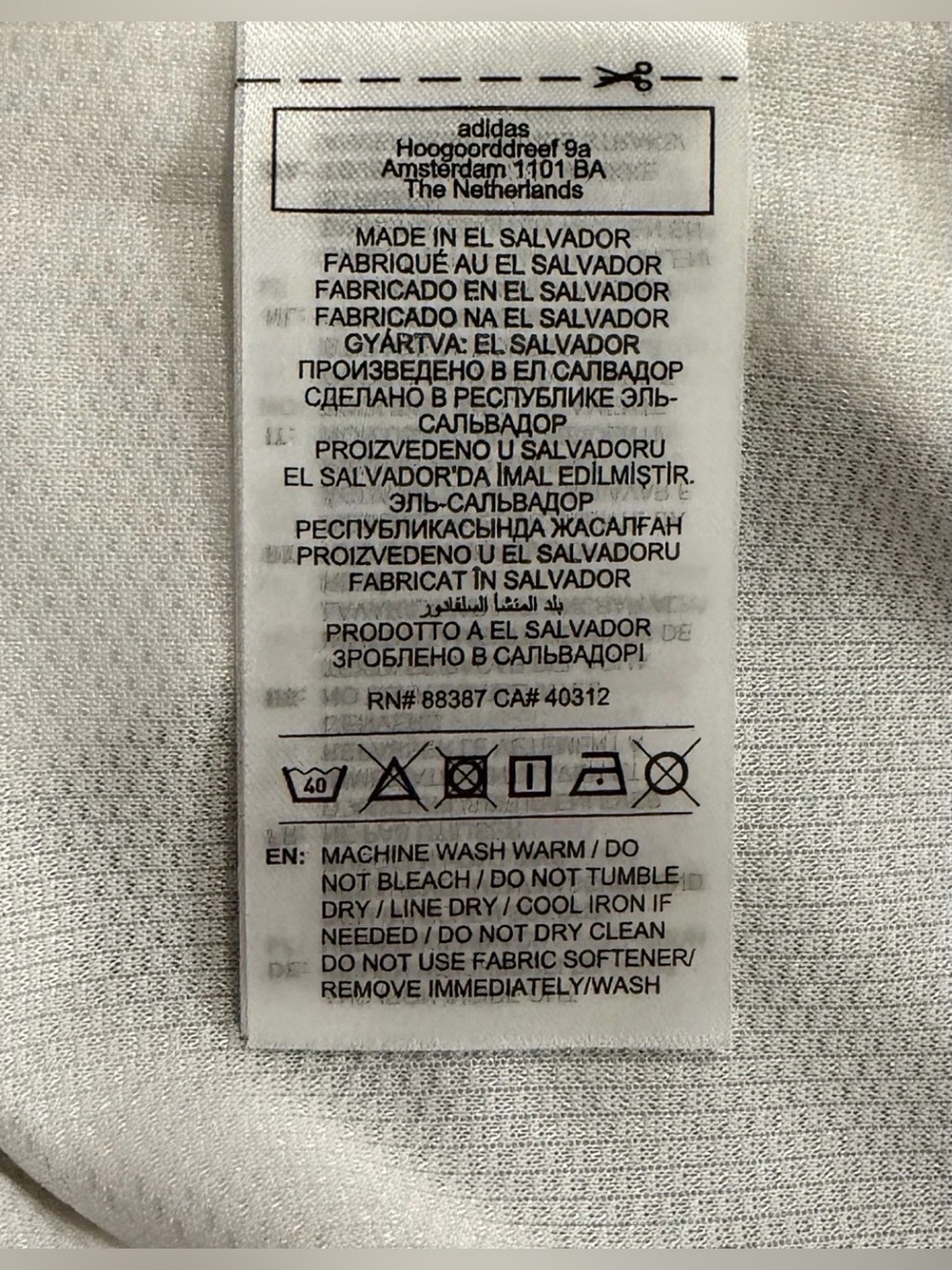 Adidas Authentic Venezuela National Team White 2026 Jersey JY5076 Men’s Sz: L - Picture 8 of 8